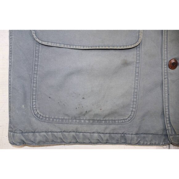 LL Bean Barn Chore Field Jacket Coat Mens XL Green Thinsulate Quilted Lining - Picture 7 of 13